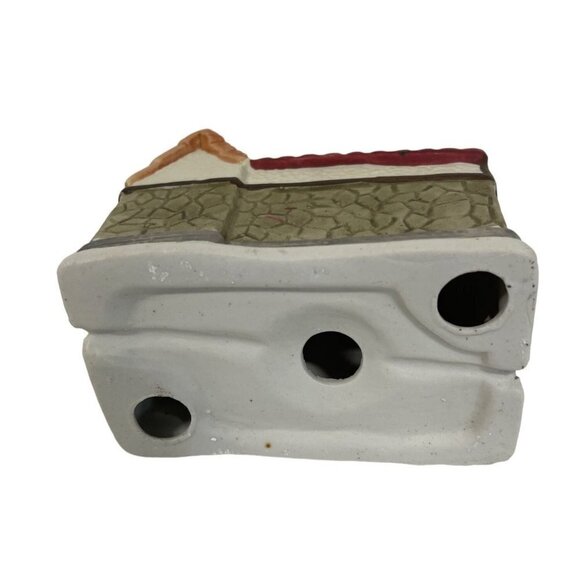 Miniature Christmas Holiday Village Shop Ceramic Primitive - Picture 5 of 5